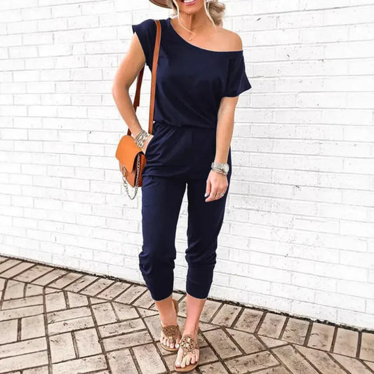 Relaxed Fit Summer Romper Jumpsuit - OutfitLondon