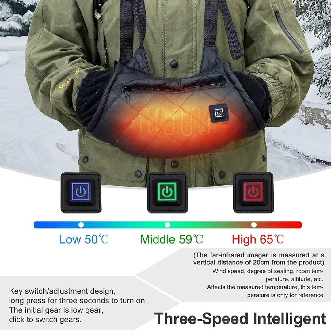 Heated Hand Muff for Winter Outdoor Hunting Camping Ice-Fishing