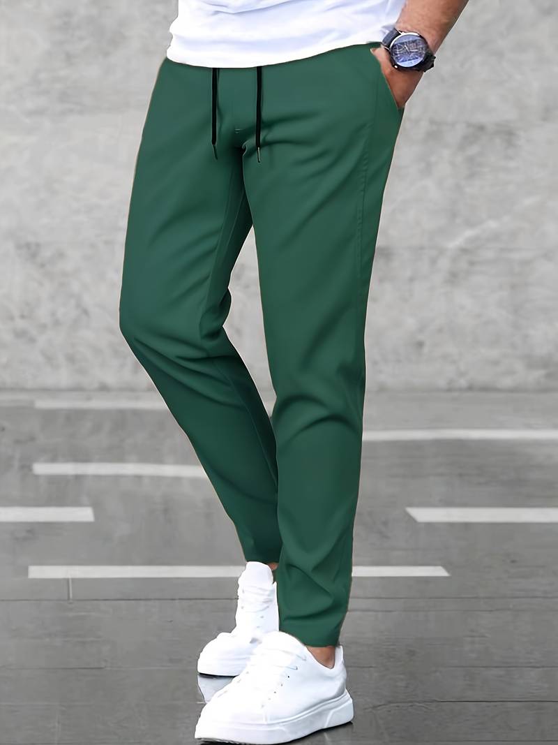 Men's Relaxed Fit Cotton Sweatpants - OutfitLondon