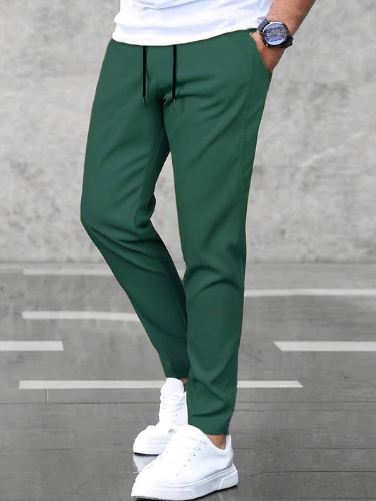 Men's Relaxed Fit Cotton Sweatpants - OutfitLondon