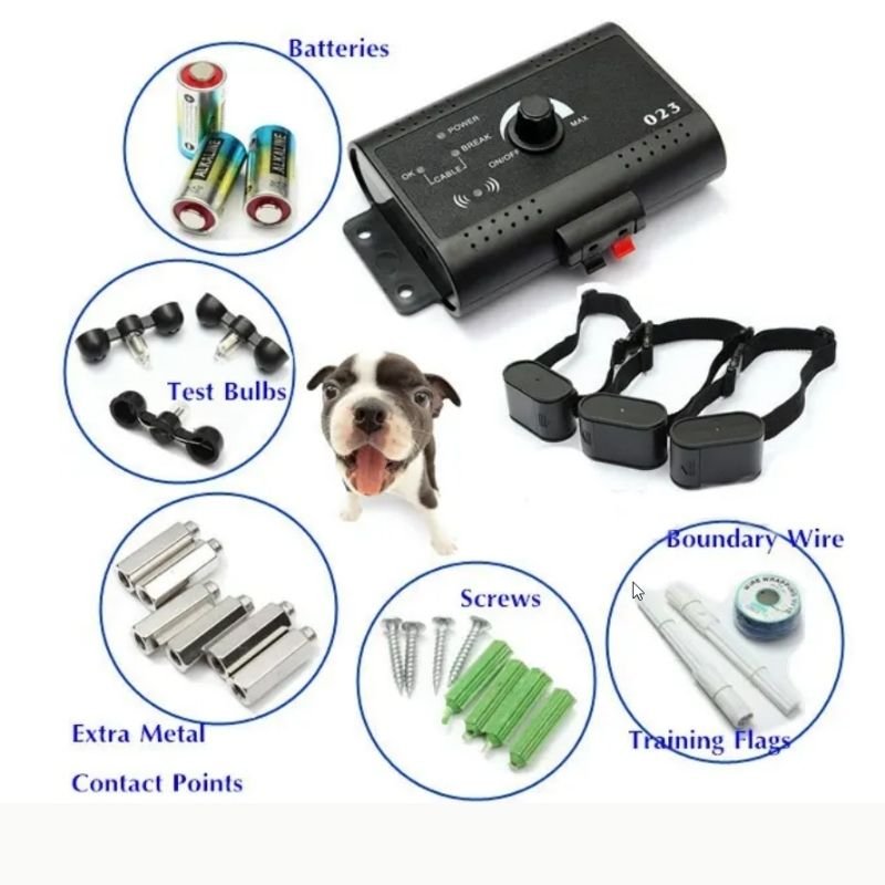 Dog Electric Waterproof Fence With Training Collar/Wireless Electric Dog Fence