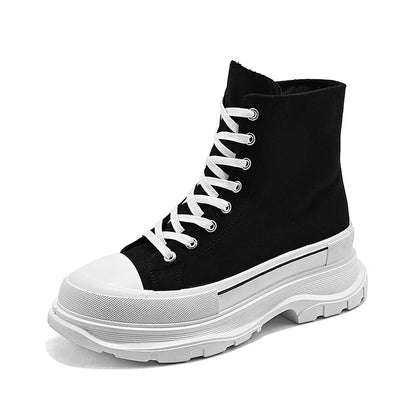 Trendy Men's High Top Casual Shoes