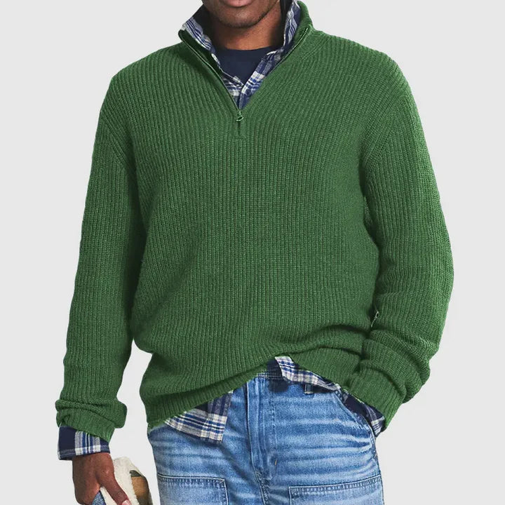 Luxurious Soft Zip Up Sweater