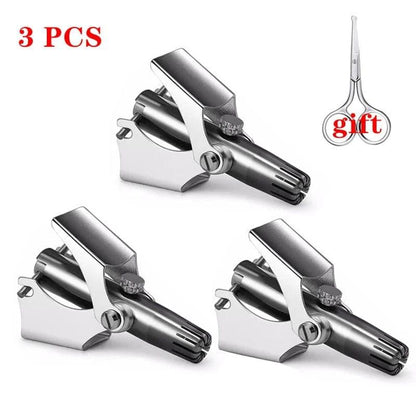 Nose Hair Trimmer for Men Stainless Steel Manual Trimmer