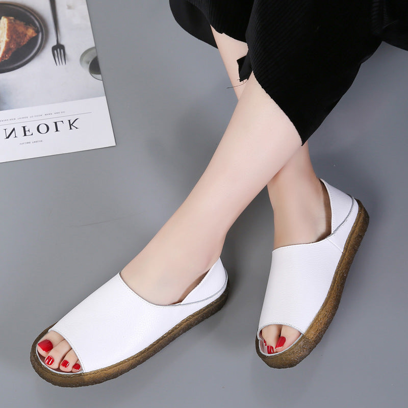 Women's Outdoor Fishmouth Air Sandals