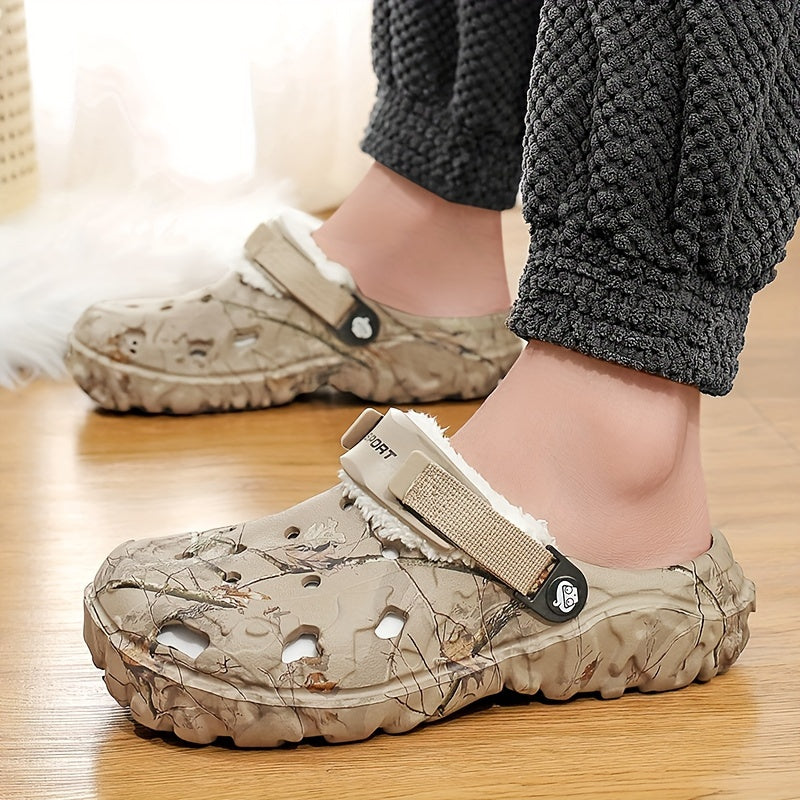 Warm Insulated Men's Slipper Shoes
