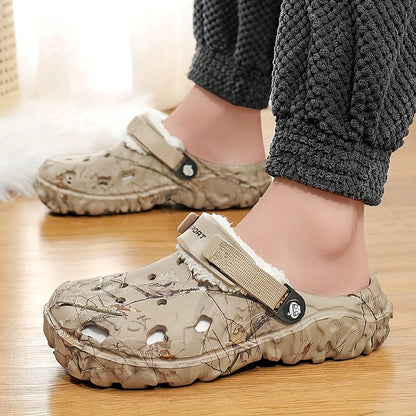 Warm Insulated Men's Slipper Shoes
