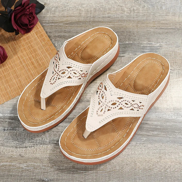 2023 Soft Bottom Massage Orthopedic Flip-Flops