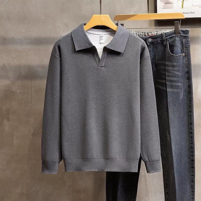 Regular Fit Crew Neck Knit Sweater