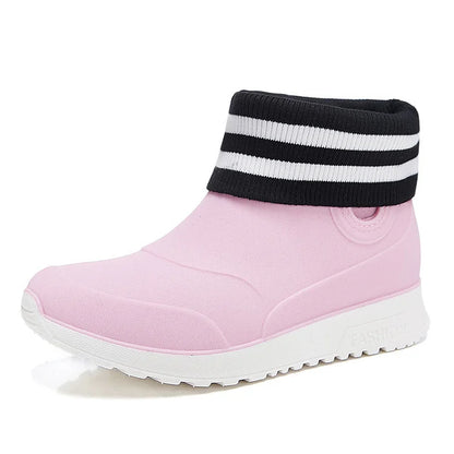 Easy Wear Rain Ankle Boots