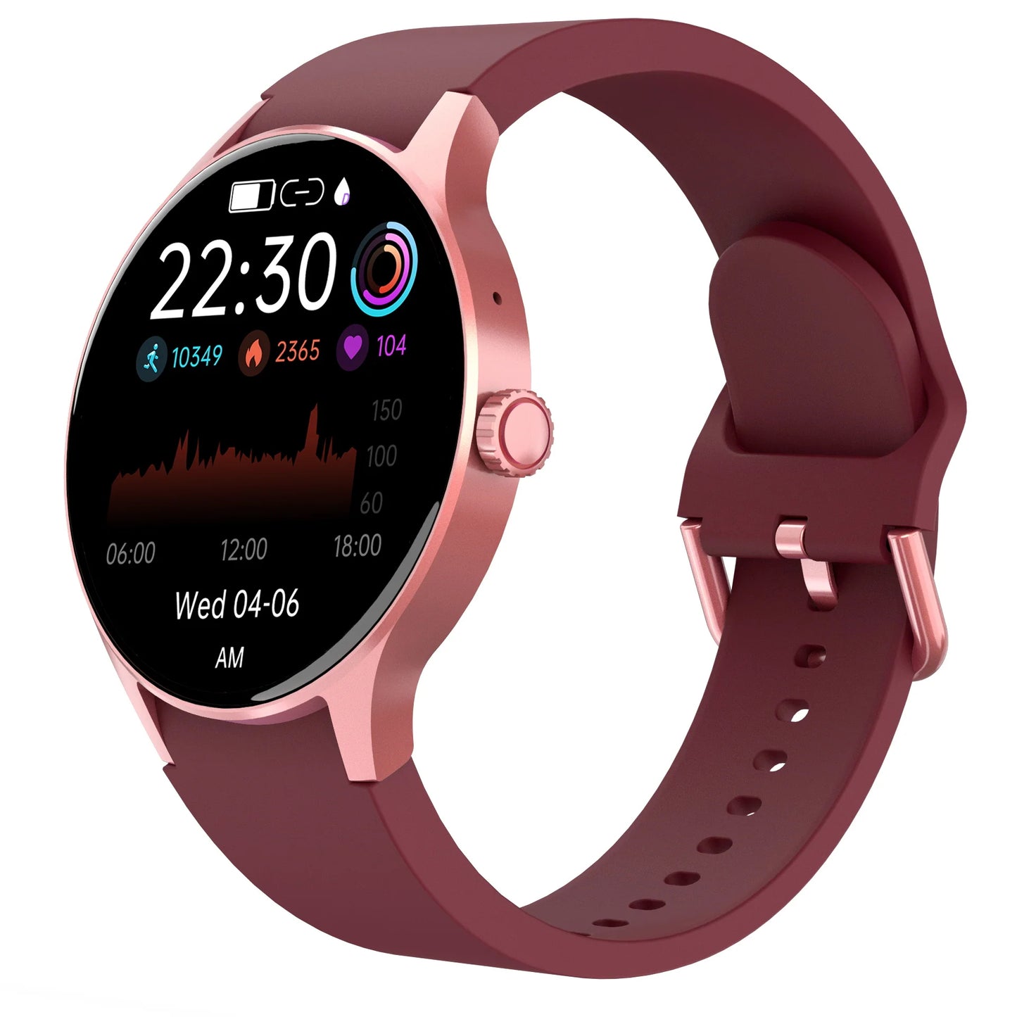 2025 SmartWatch AMOLED screen Blood Sugar Blood Pressure Heart Rate Blood oxygen Monitoring