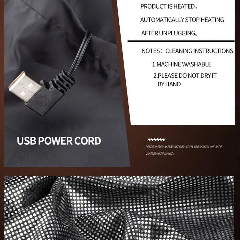 Warm Wearable Heating Vest for Men