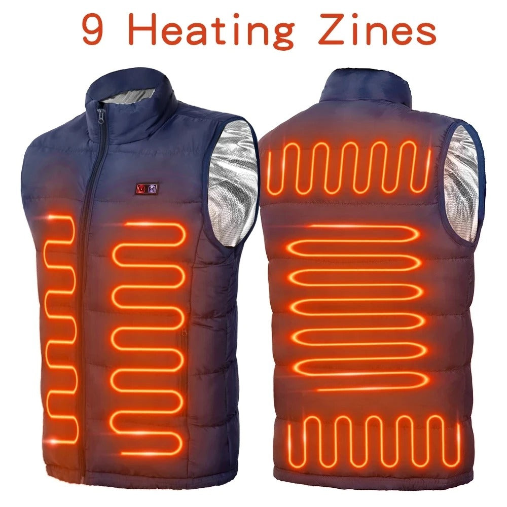 Warm Wearable Heating Vest for Men
