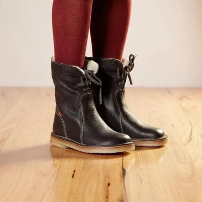 Orthopedic Women Snow Boots| Comfortable Waterproof Mid-Calf Ankle Winter Boots