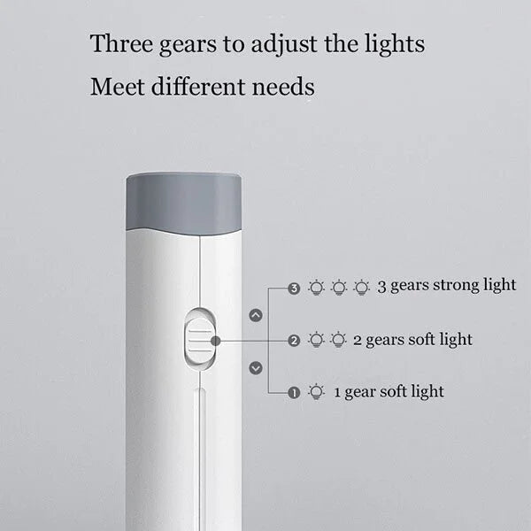Telescopic Folding Rechargeable LED Desk Lamp Learning Mobile Power Eye Protection Desk Lamp