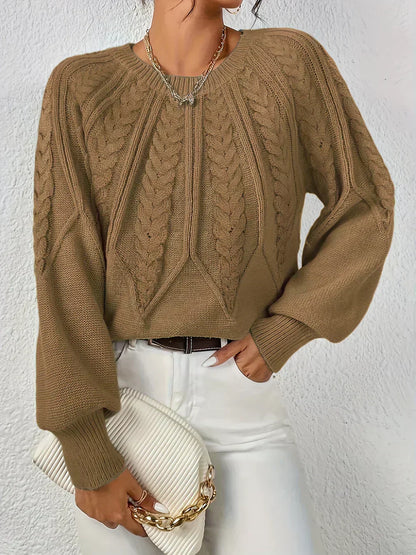 Cozy Oversized Long Sleeve Women's Sweater