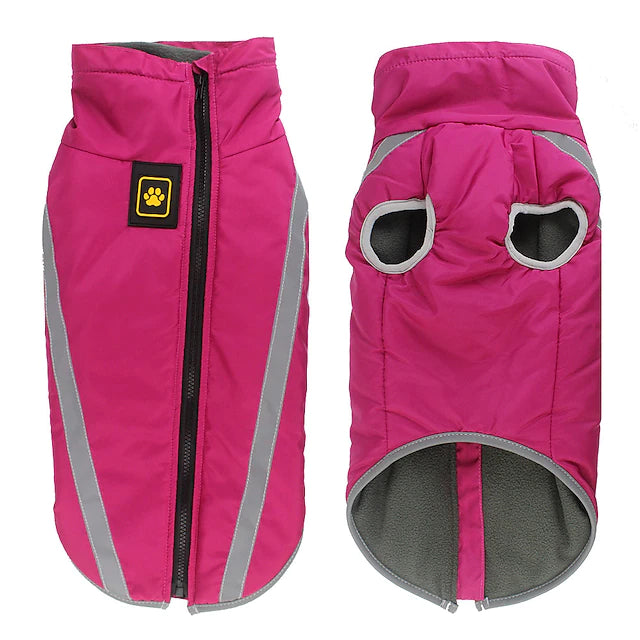 Best Dog Winter Coats - Reflective Warm Snow Jacket