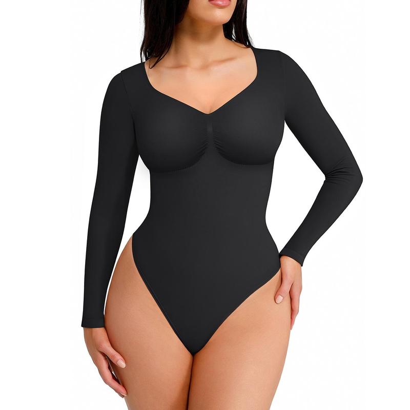 Soft Stretchy Full Body Bodysuit for Women - OutfitLondon