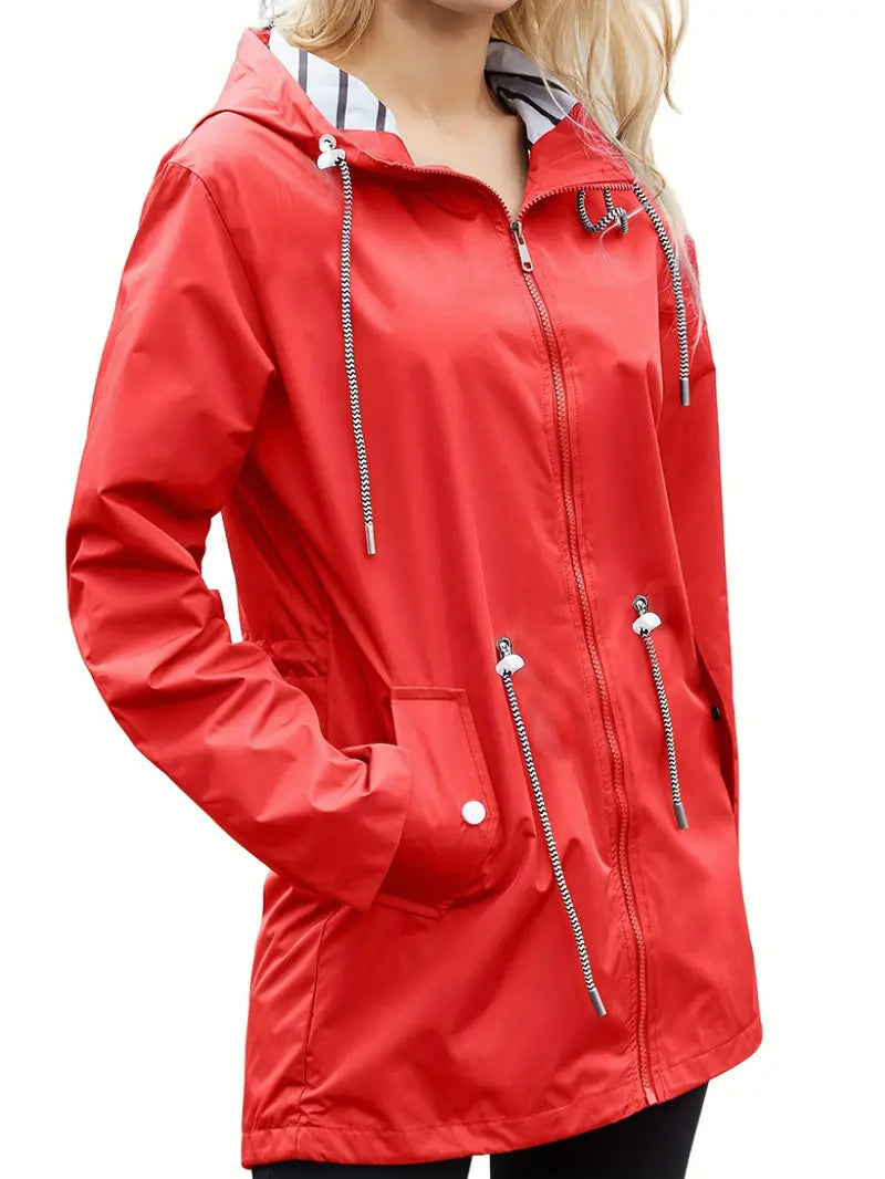 Warm Insulated Ladies Winter Parka Jacket with Hood