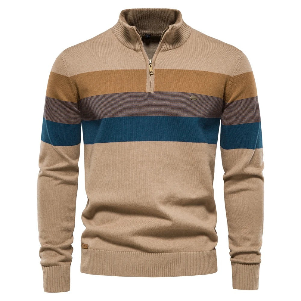 Timeless Stripe Crew Neck Sweater