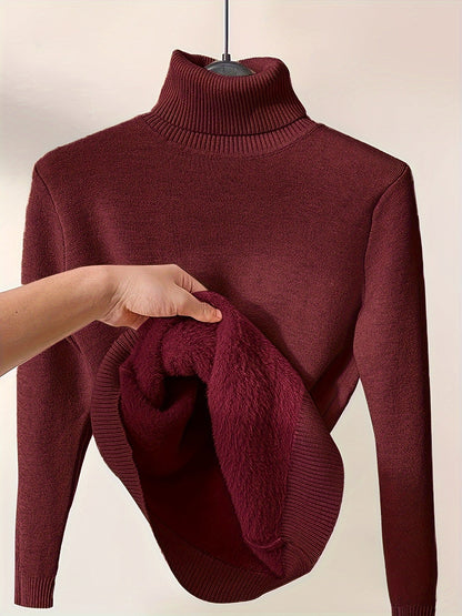 Soft Women's Classic Crew Neck Pullover Sweater