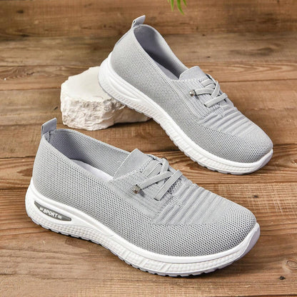 Women Slip On Orthopedic Sneakers Lightweight Wide Width Soft Sole Arch Support Non-Slip Shoes