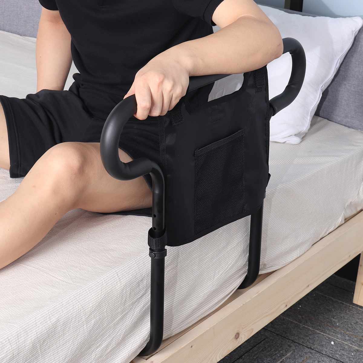 Senior Bed Handle with Storage Compartment - OutfitLondon