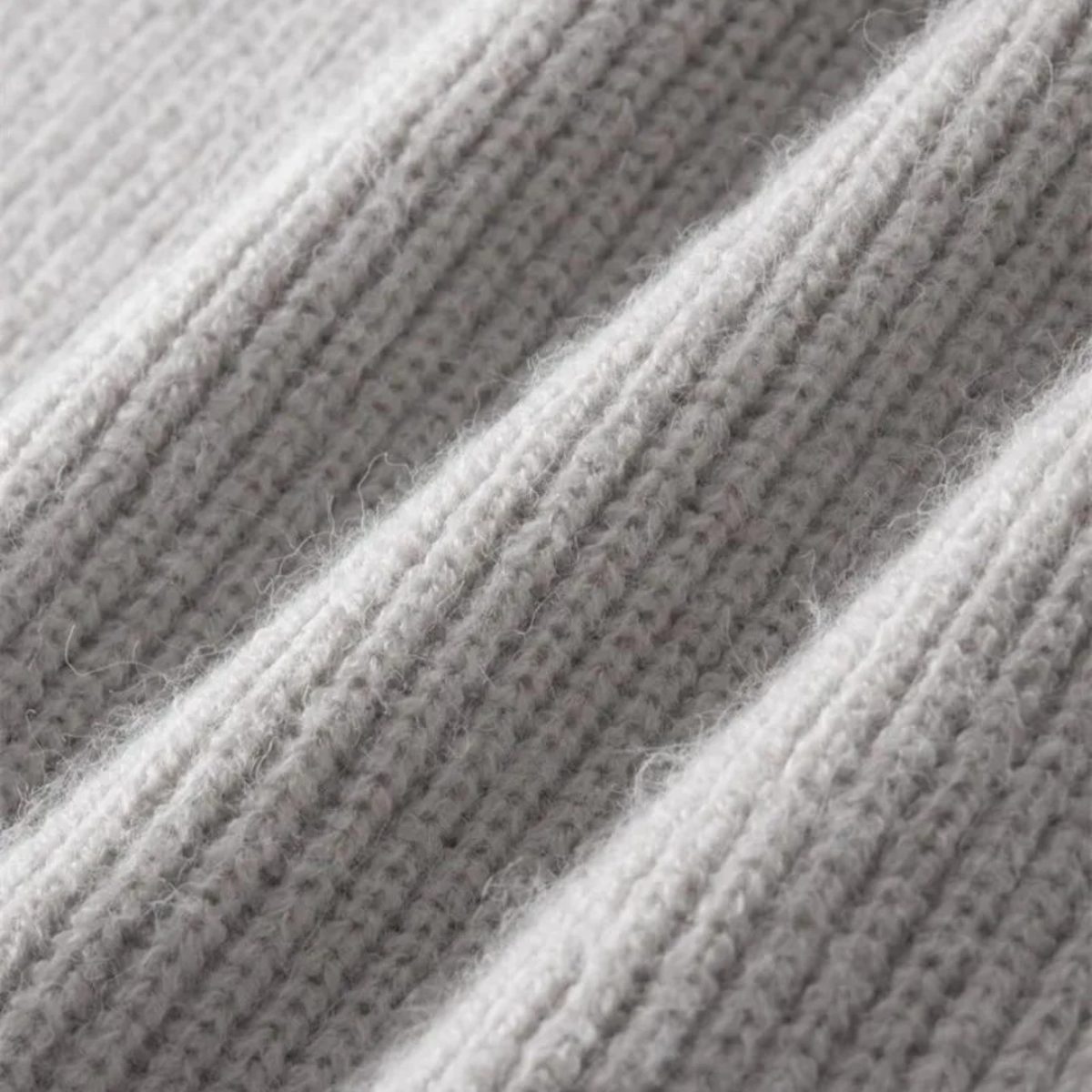 Men's Thick Zip Up Sweater Cardigan