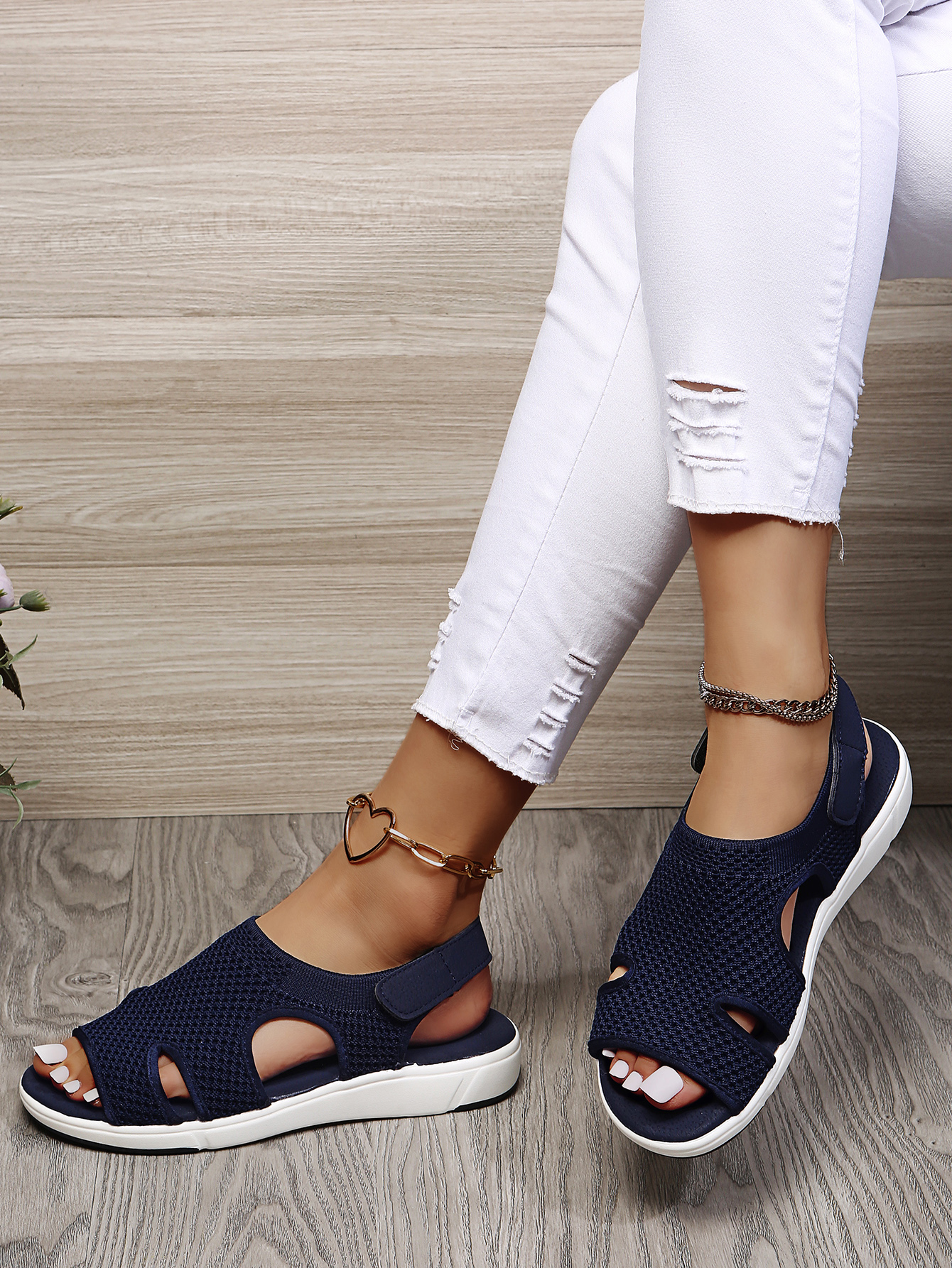 Women'S Comfort Sandals For Wide Feet