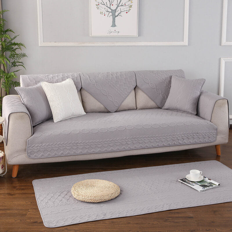Anti-Slip Sectional Couch Cover,  Thicken Sofa Slipcover