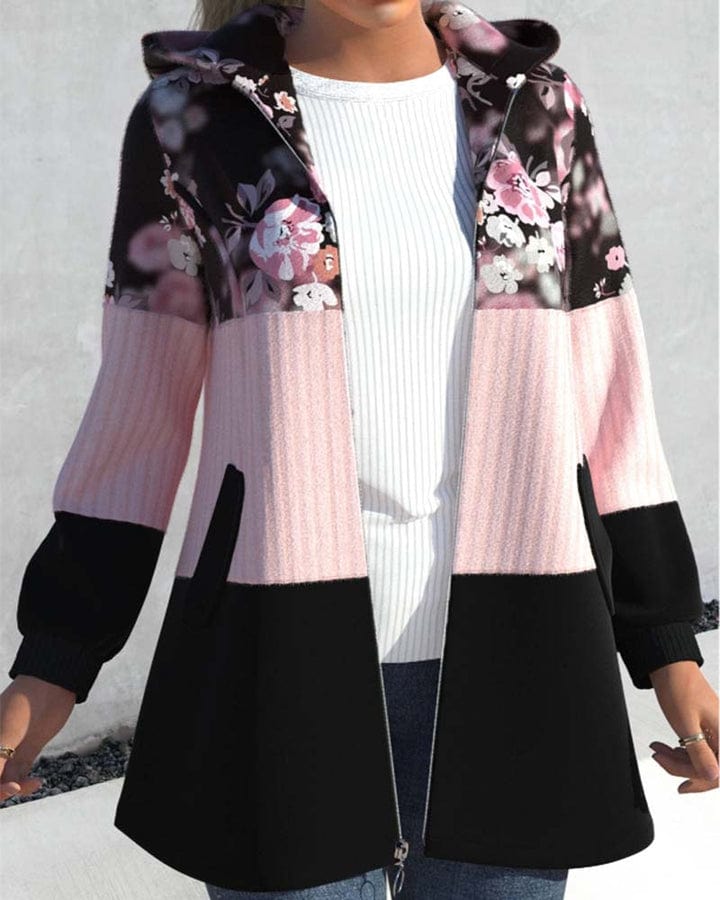 Cozy Oversized Hooded Sweater for Ladies - OutfitLondon
