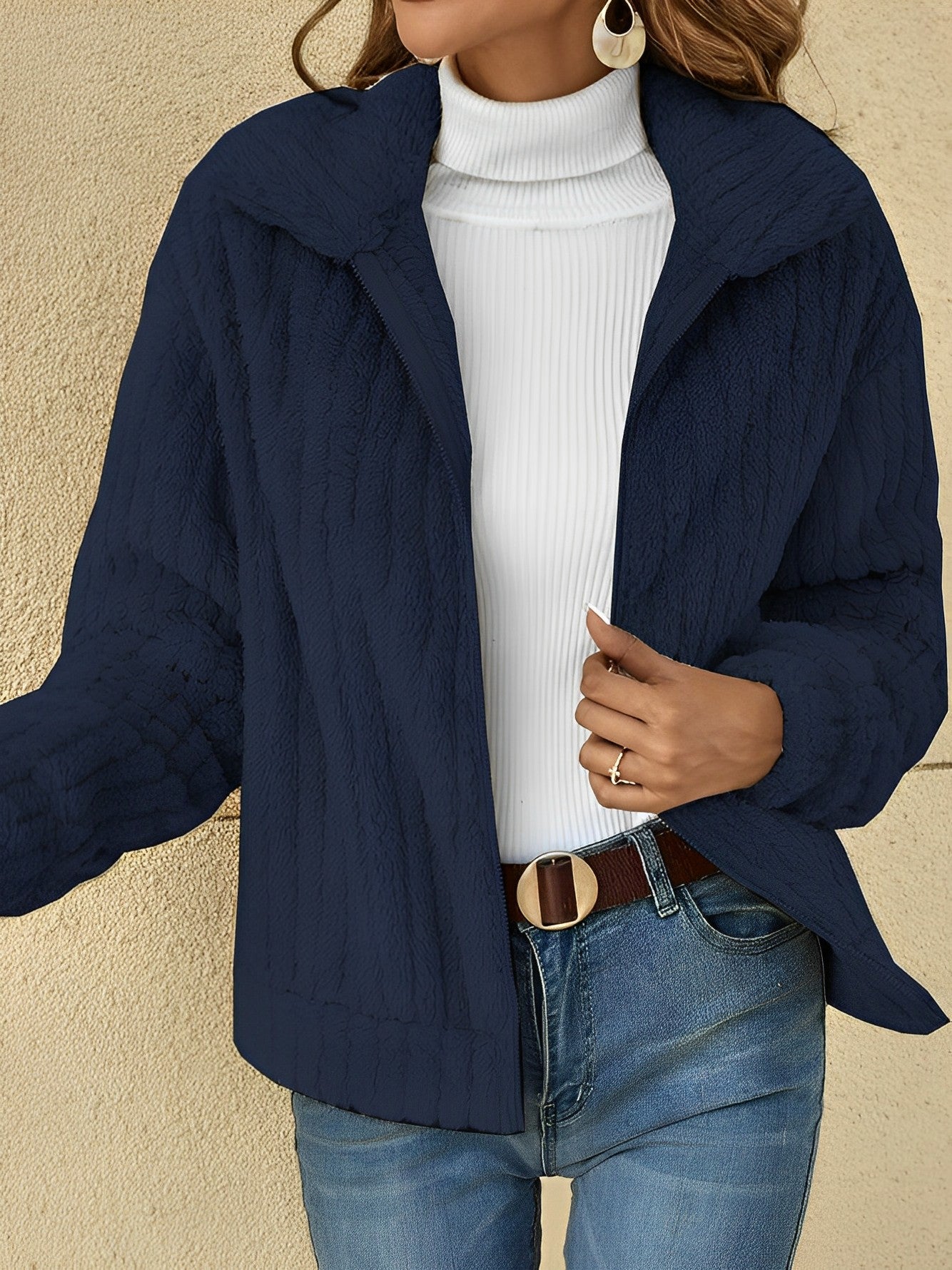Sophie | Classic Fleece Teddy Jacket