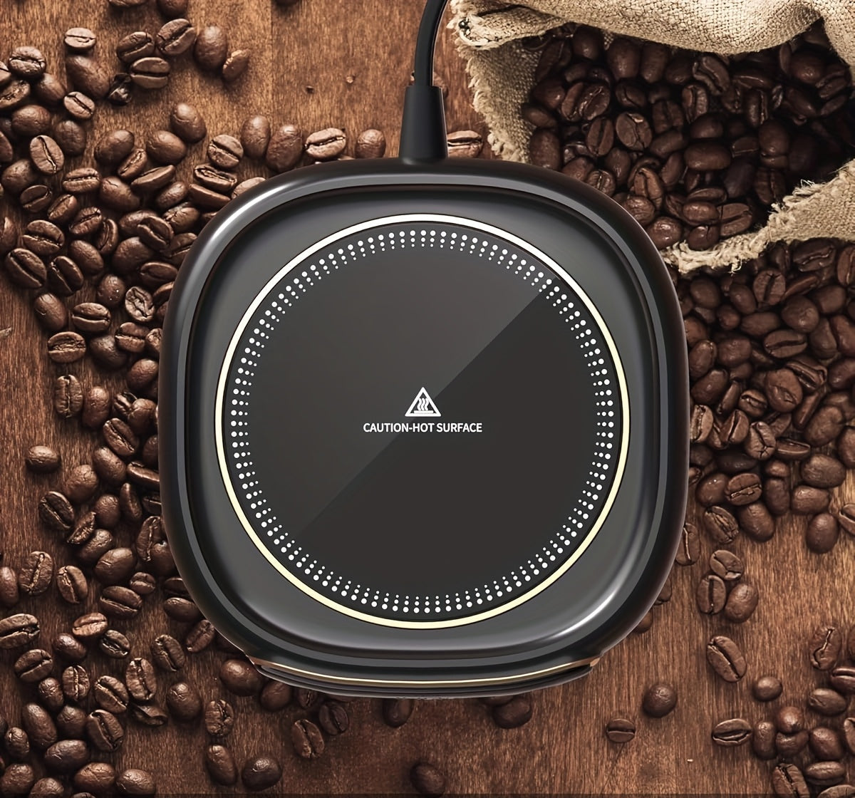 Portable Electric Coffee Warmer with Auto Shut Off