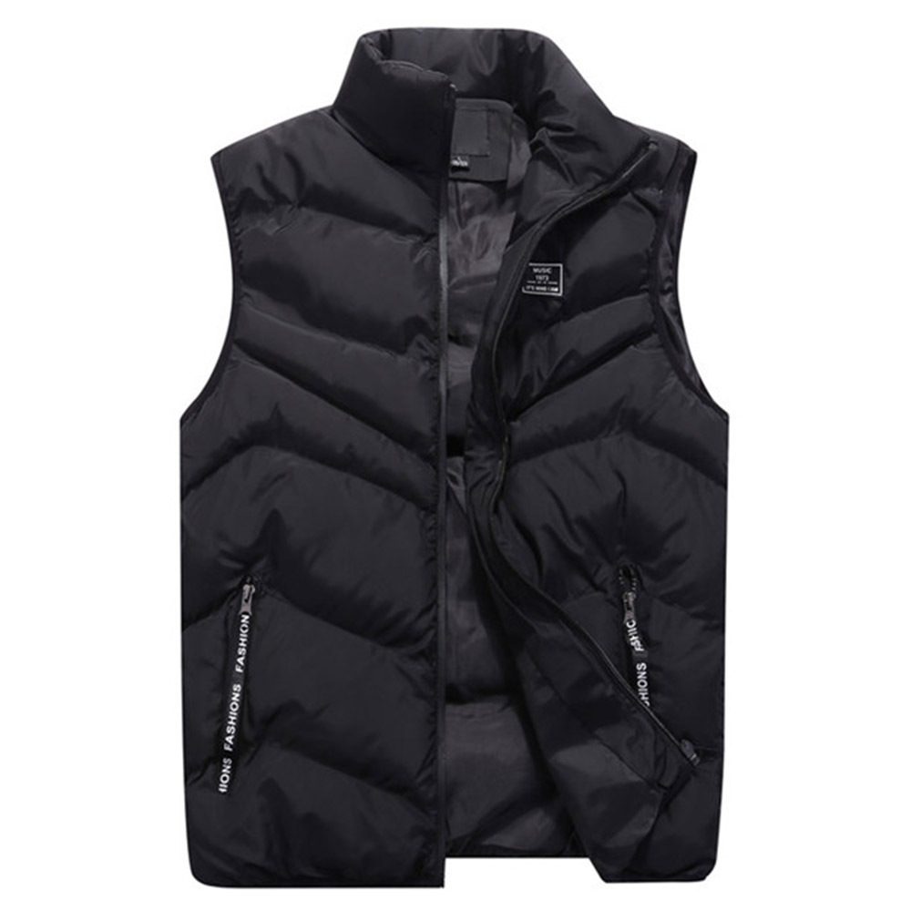 Men's Warm Quilted Sleeveless Down Vest