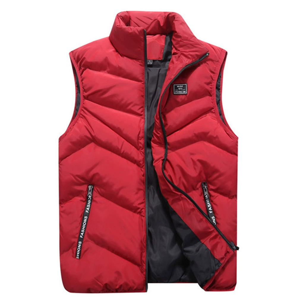 Men's Warm Quilted Sleeveless Down Vest