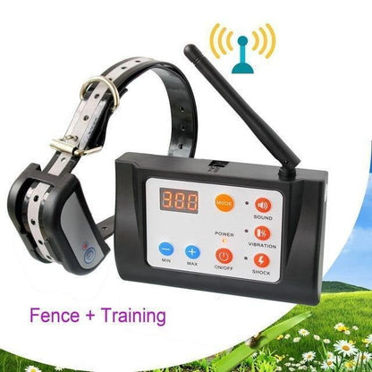 Invisible Dog Fence - Wireless Dog Fence With Collar - Waterproof Designed Wireless Dog Fence - Pet Training Device