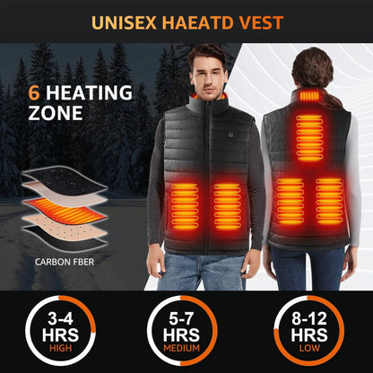 Heated Vest– Lightweight Body Warmer Heated Jacket for Ultimate Comfort