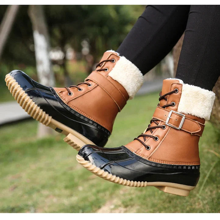 Warm Waterproof Women's Winter Snow Boots