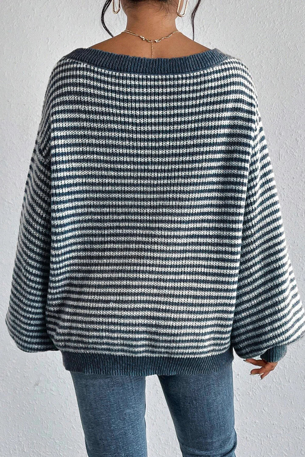 Chic Off The Shoulder Knit Sweater