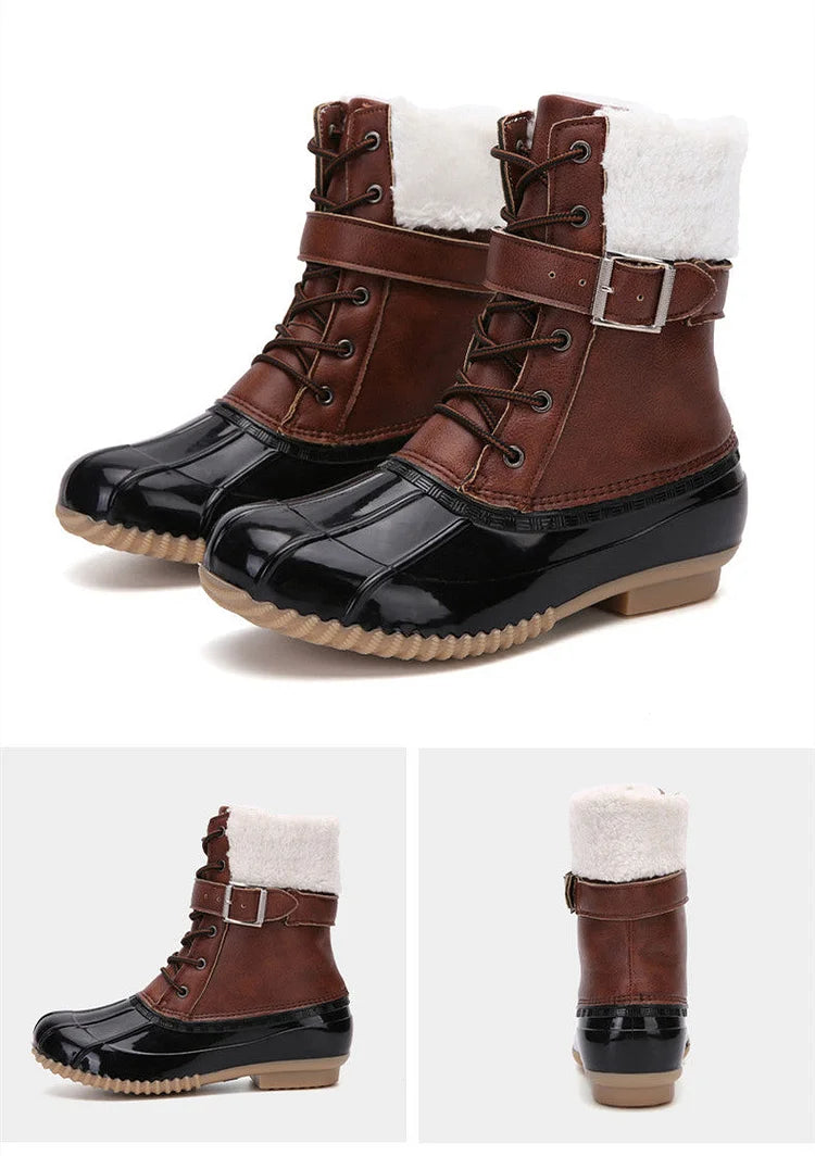 Warm Waterproof Women's Winter Snow Boots