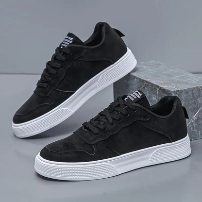 Comfortable Leather Running Shoes - OutfitLondon