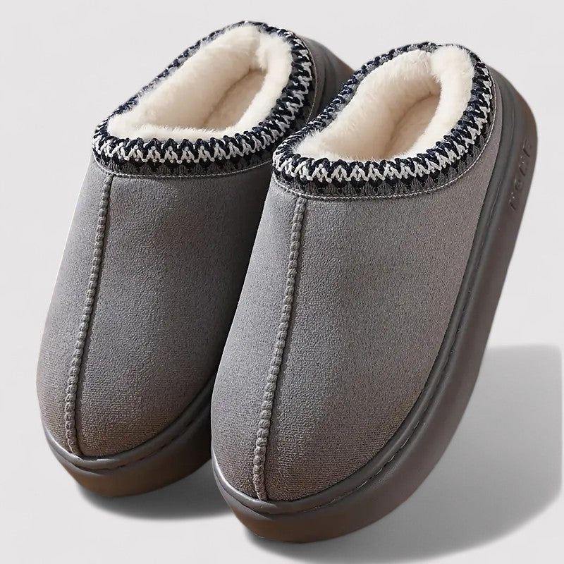 Cozy Women's Fleece Slipper Shoes - OutfitLondon