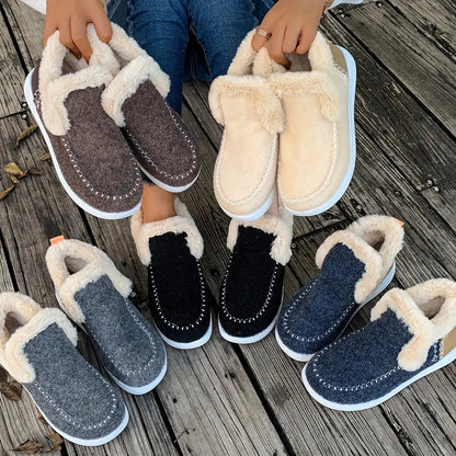 Cozy Warm Fleece Slippers – Comfortable Shoes