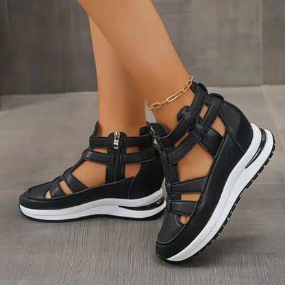 Comfortable Ankle Strap Wedge Sandals for Women