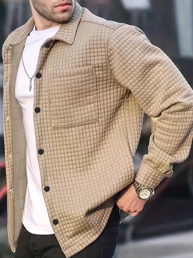Trendy Mens Relaxed Fit Casual Jacket