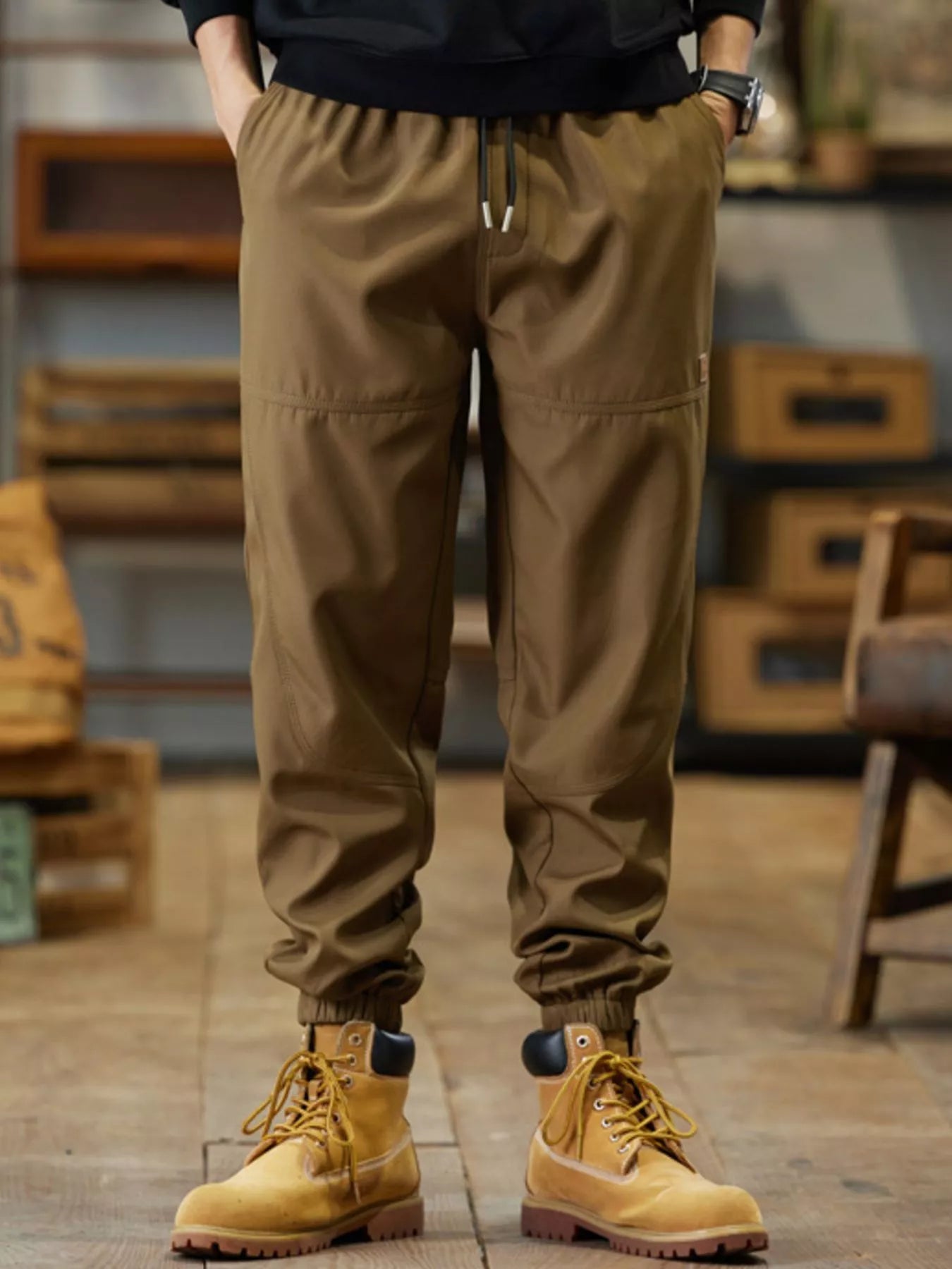 Comfortable Men's Stretch Jogger Pants - OutfitLondon
