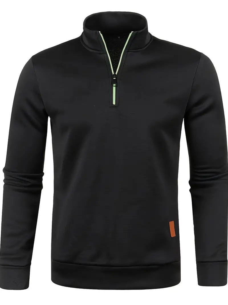 Relaxed Fit Men's Pullover Sweater