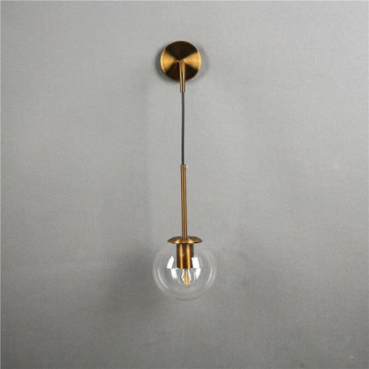 Stylish Wall Mount Glass Lamp