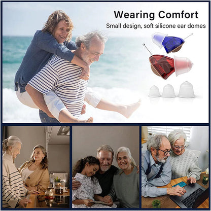 Best Invisible Rechargeable Digital Hearing Aids Pair