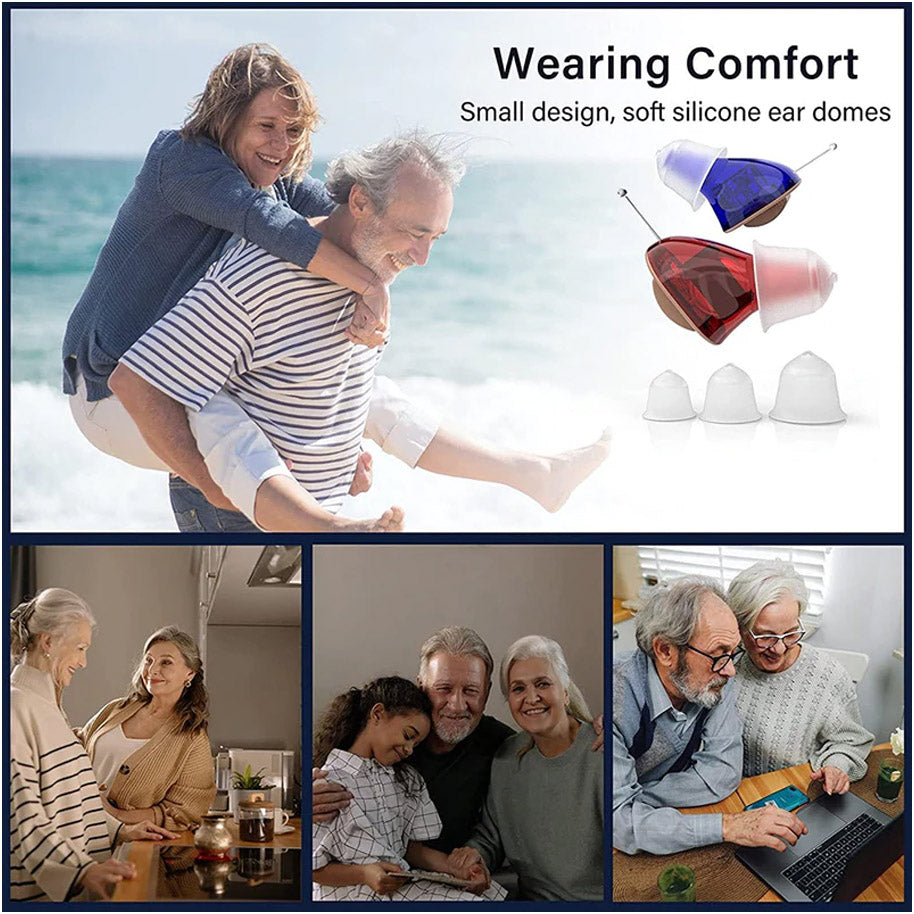 Best Invisible Hearing Aids Pair&Rechargeable
